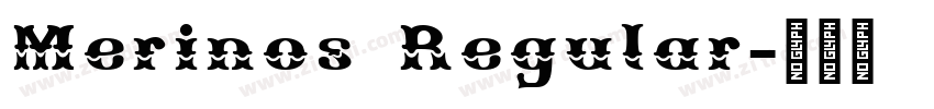 Merinos Regular字体转换 Merinos Regular字体转换